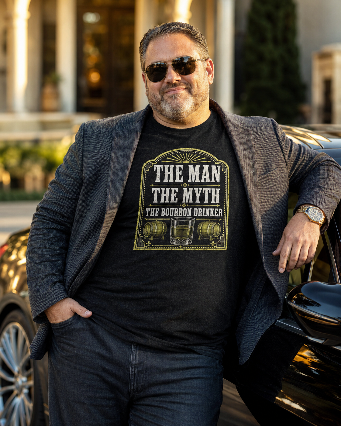 The Man The Myth The Bourbon Drinker