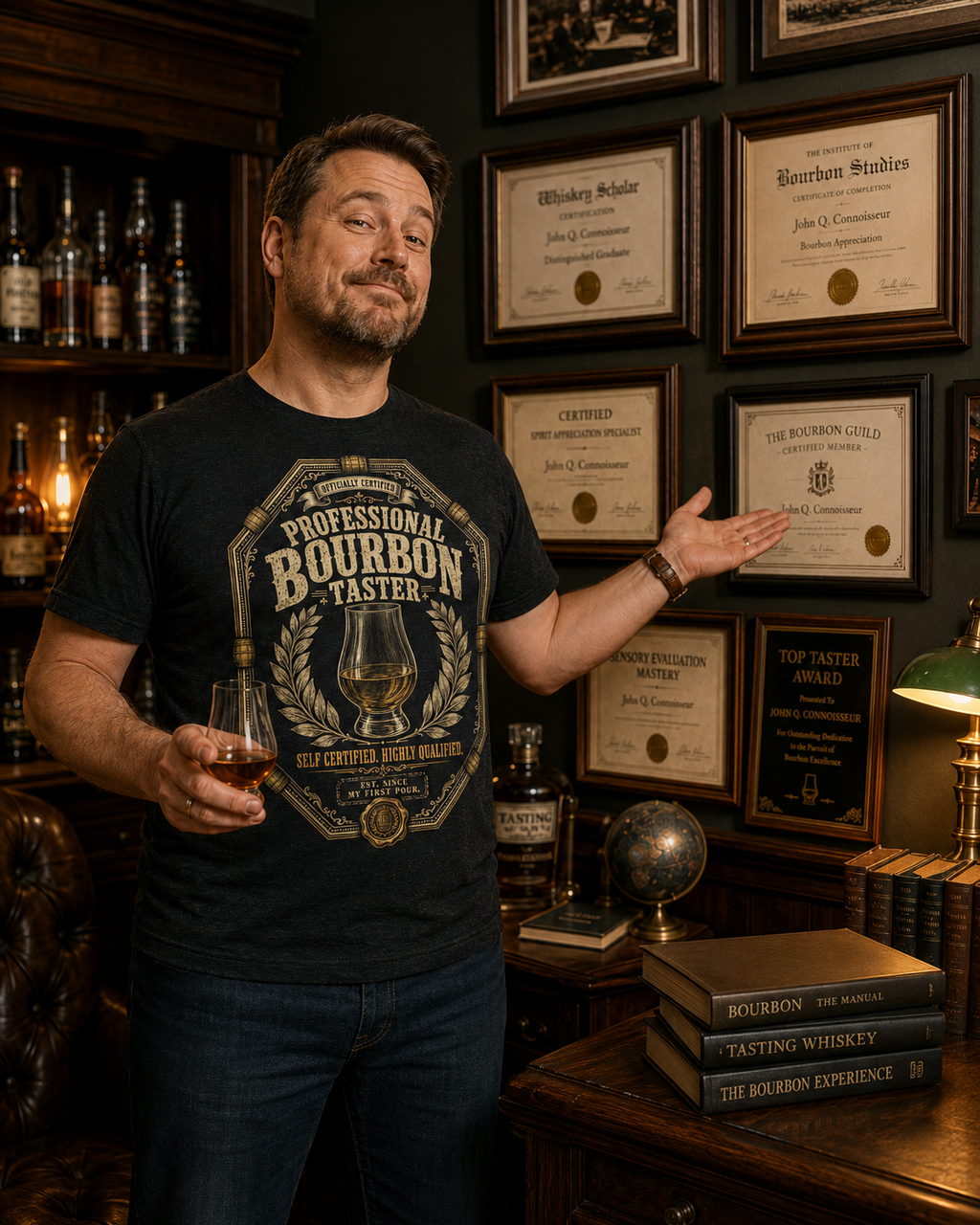 Officially Certified Bourbon Taster