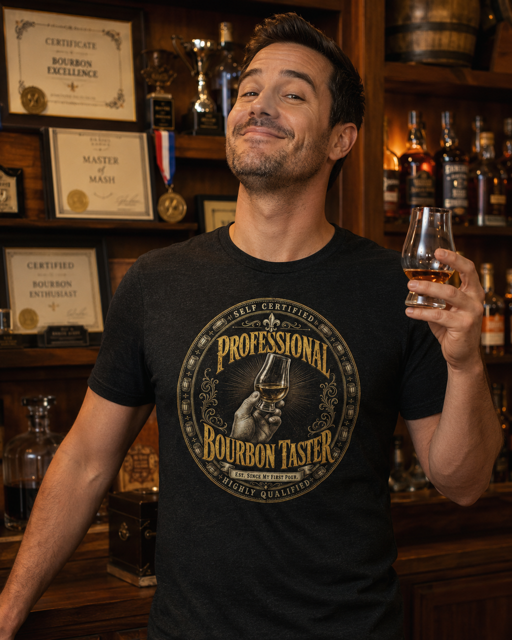 Self Certified Professional Bourbon Taster