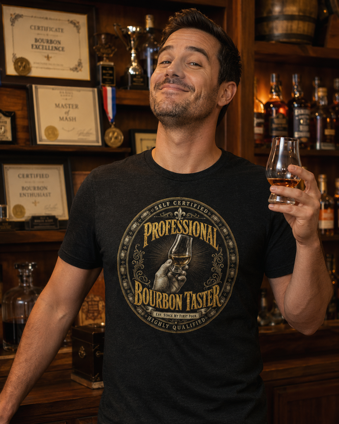 Self Certified Professional Bourbon Taster